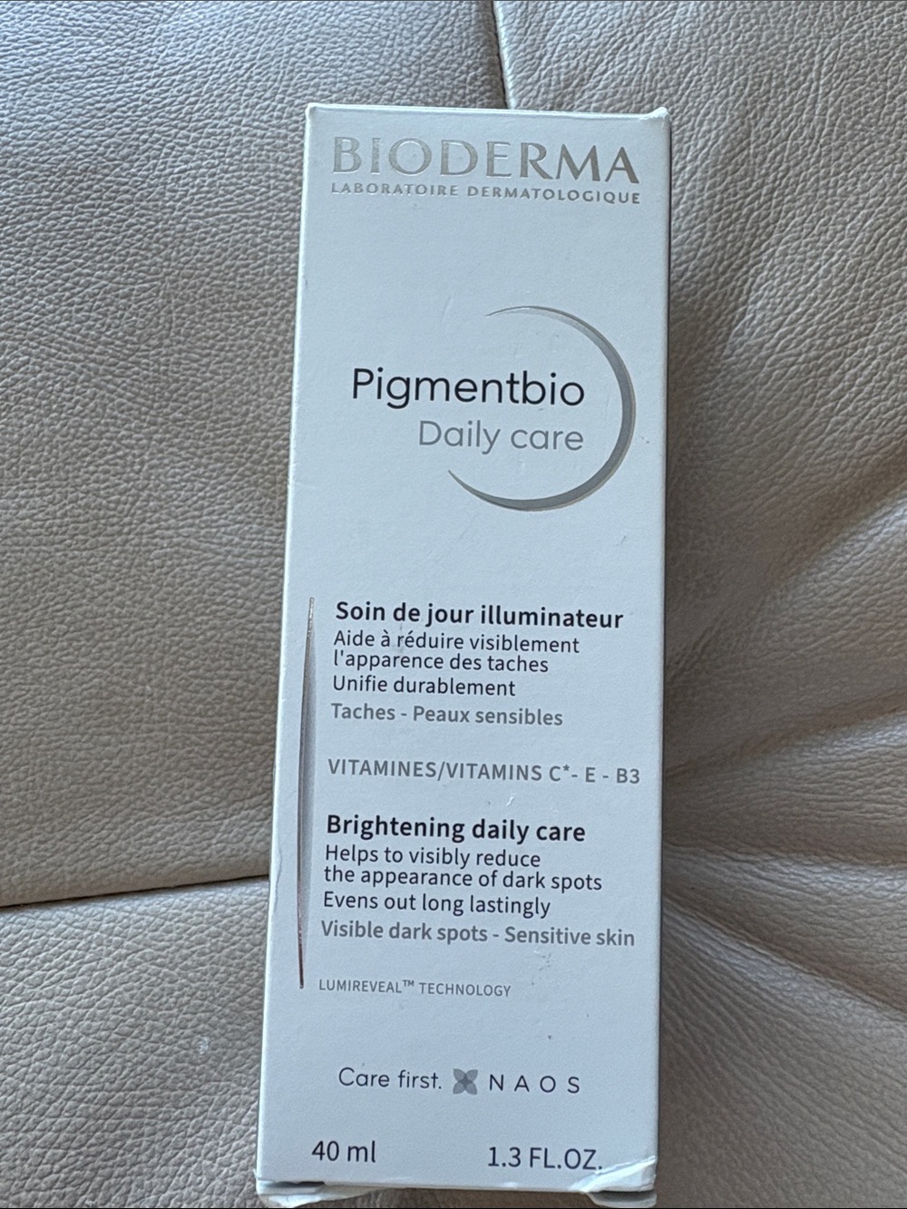 Bioderma Pigmentbio Daily Care Brightening Moisturizer - White